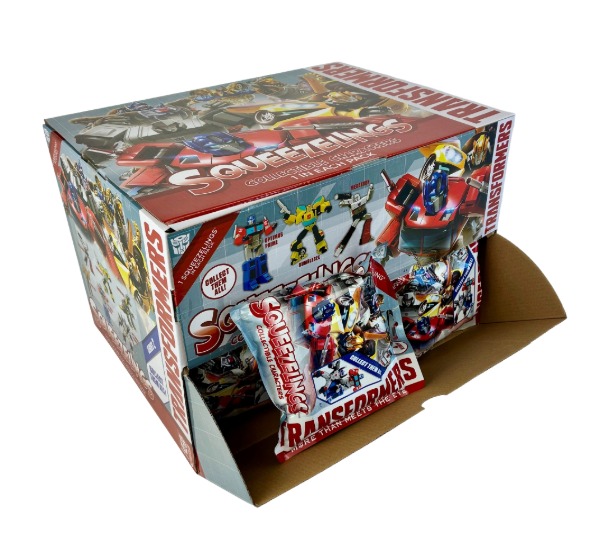 ZZZ FC TRANSFORMERS Squeezlings S2 9cm In blind bag (16x17cm) In espo da 36pz…x36